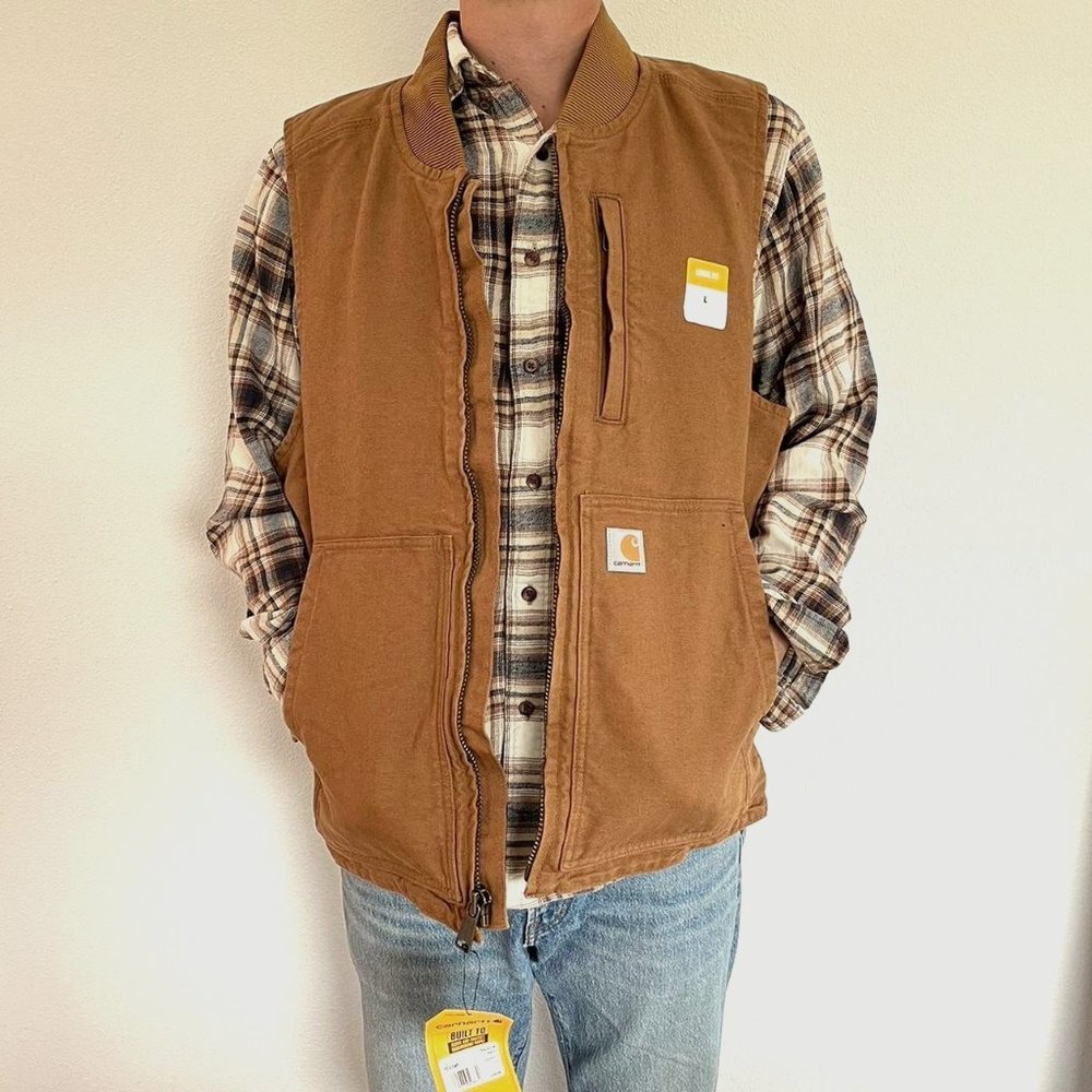 Carhartt Men's Brown Vest
